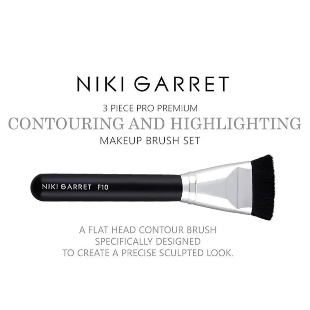 NIKI GARRETT - 🎉HP X 4🎉 NWT Limited Edition 3-Pc Contour:Highlighting Brushes